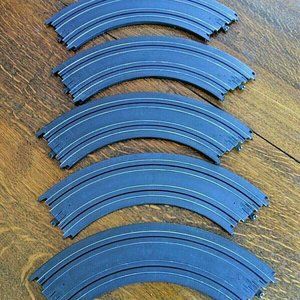Tyco HO Slot Car Curve Track 9" Pack 5 Mattel Hot Wheels R1/4 Circle Scale B5831